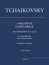 Andante Cantabile Orchestra sheet music cover